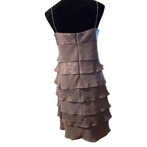 VTG S. L. Fashions Dress 8P 2 Piece Fairy Isle Layered Ruffled Whimsical - Picture 4 of 12